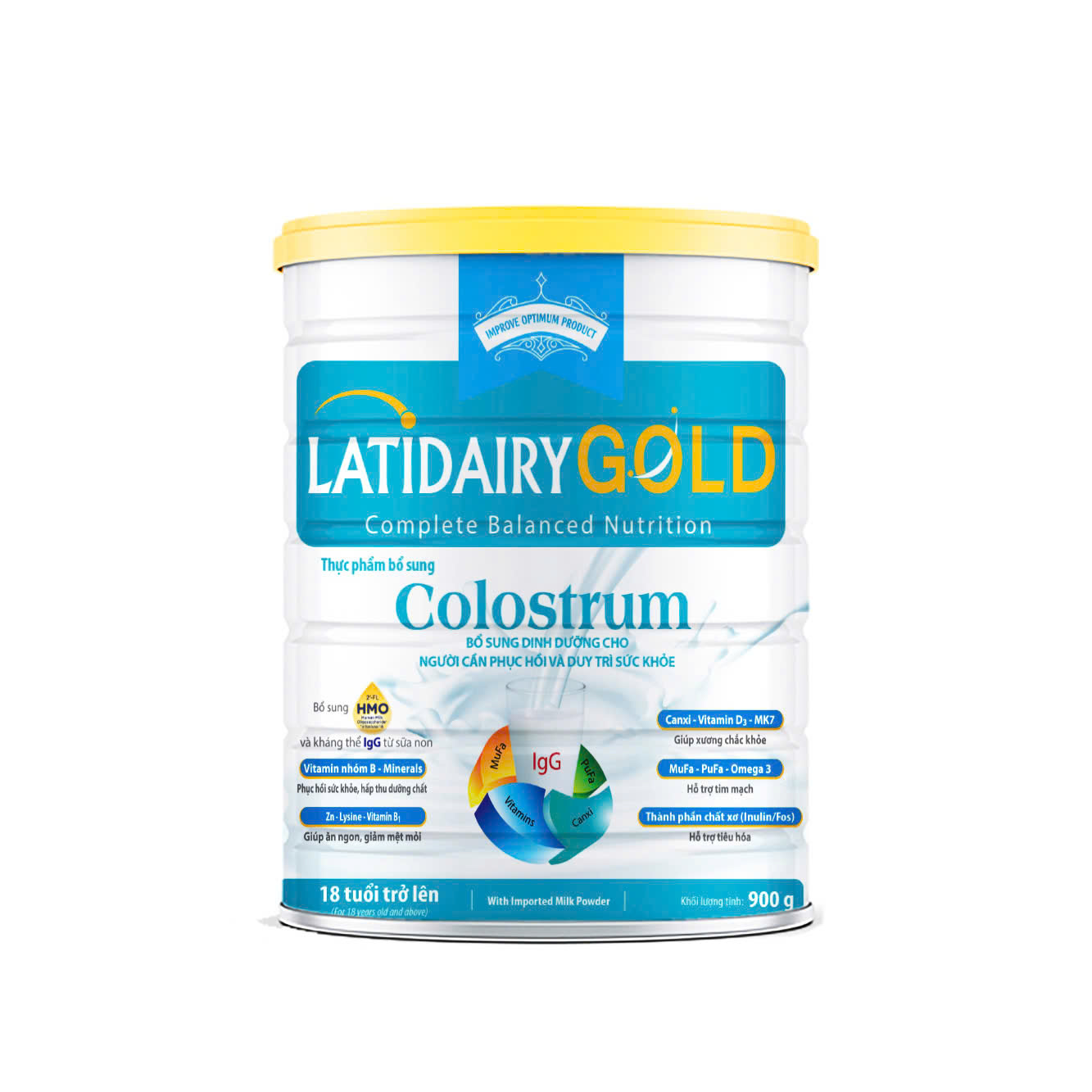 LATIDAIRY GOLD COLOSTRUM 900 G