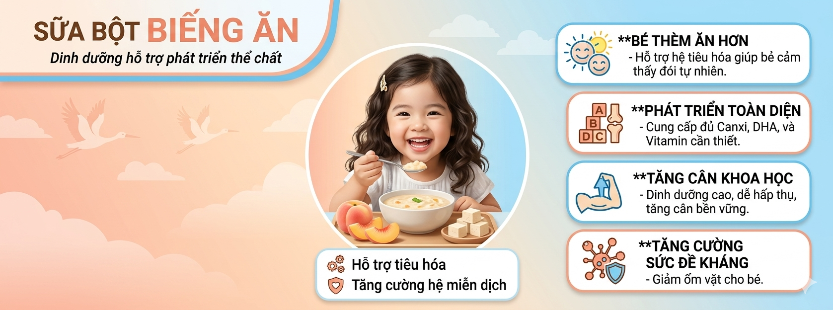 SỮA BỘT BIẾNG ĂN