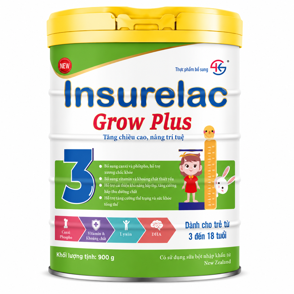 Insurelac Grow & Plus 900 g