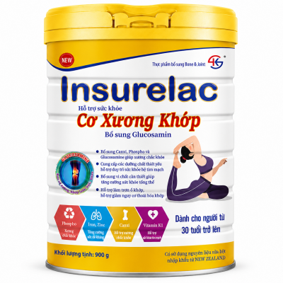 Thực phẩm bổ sung INSURELAC BONE AND JOINT GOLD 900 g - Us Home