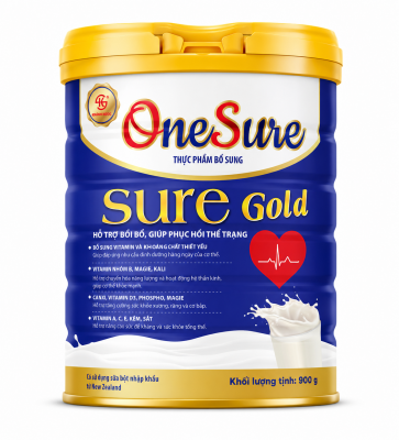 Thực phẩm bổ sung ONESURE SURE GOLD 900 g - Us Home