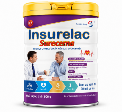 Thực phẩm bổ sung INSURELAC SURECERNA 900 g - Us Home