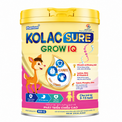 Thực phẩm bổ sung KOLAC SURE GROW 900 g - Us Home